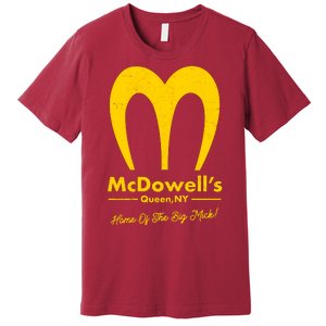 Funny McDowell's Home Of The Big Mick Premium T-Shirt