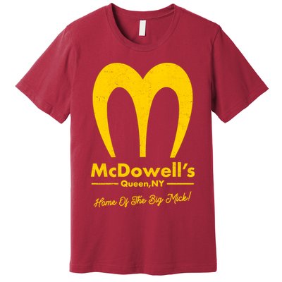 Funny McDowell's Home Of The Big Mick Premium T-Shirt