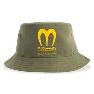 Funny McDowell's Home Of The Big Mick Sustainable Bucket Hat