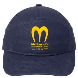 Funny McDowell's Home Of The Big Mick 7-Panel Snapback Hat