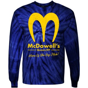 Funny McDowell's Home Of The Big Mick Tie-Dye Long Sleeve Shirt