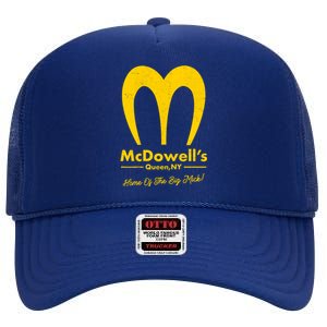 Funny McDowell's Home Of The Big Mick High Crown Mesh Back Trucker Hat