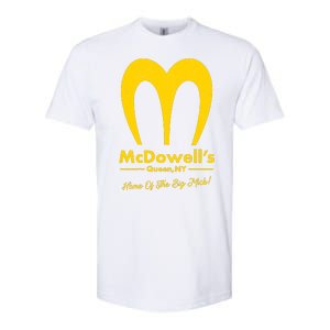 Funny McDowell's Home Of The Big Mick Softstyle CVC T-Shirt