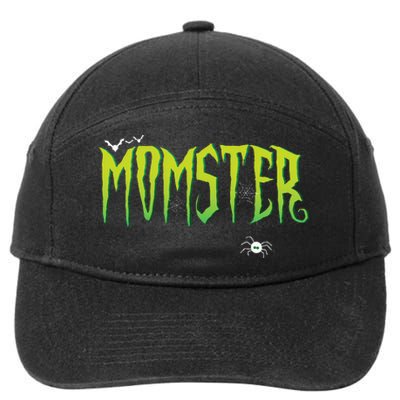 Funny Momster Halloween Mom Costume Dadcula Family matching 7-Panel Snapback Hat