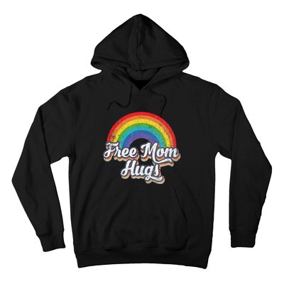 Free Mom Hugs Pride Rainbow Gay Lgbt Hoodie