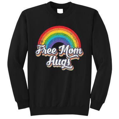 Free Mom Hugs Pride Rainbow Gay Lgbt Sweatshirt