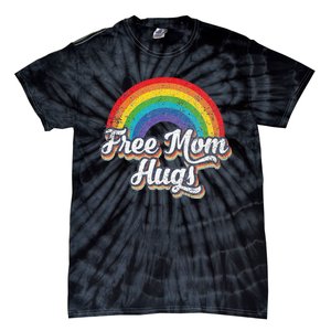 Free Mom Hugs Pride Rainbow Gay Lgbt Tie-Dye T-Shirt