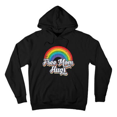 Free Mom Hugs Pride Rainbow Gay Lgbt Tall Hoodie