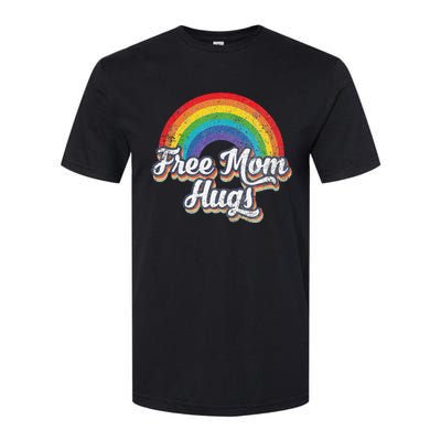 Free Mom Hugs Pride Rainbow Gay Lgbt Softstyle® CVC T-Shirt