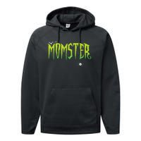 Funny Momster Halloween Mom Costume Dadcula Family matching Performance Fleece Hoodie