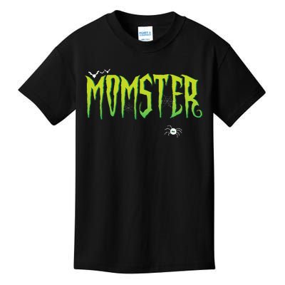 Funny Momster Halloween Mom Costume Dadcula Family matching Kids T-Shirt