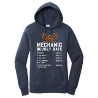 Funny Mechanic Hourly Rate Labor Rates Women's Pullover Hoodie