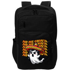 Funny Mexican Halloween Ghost Costume Impact Tech Backpack