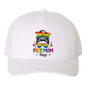 Free Mom Hugs Free Mom Hugs Inclusive Pride LGBTQIA Yupoong Adult 5-Panel Trucker Hat