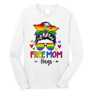 Free Mom Hugs Free Mom Hugs Inclusive Pride LGBTQIA Long Sleeve Shirt