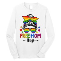 Free Mom Hugs Free Mom Hugs Inclusive Pride LGBTQIA Long Sleeve Shirt