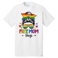 Free Mom Hugs Free Mom Hugs Inclusive Pride LGBTQIA Tall T-Shirt