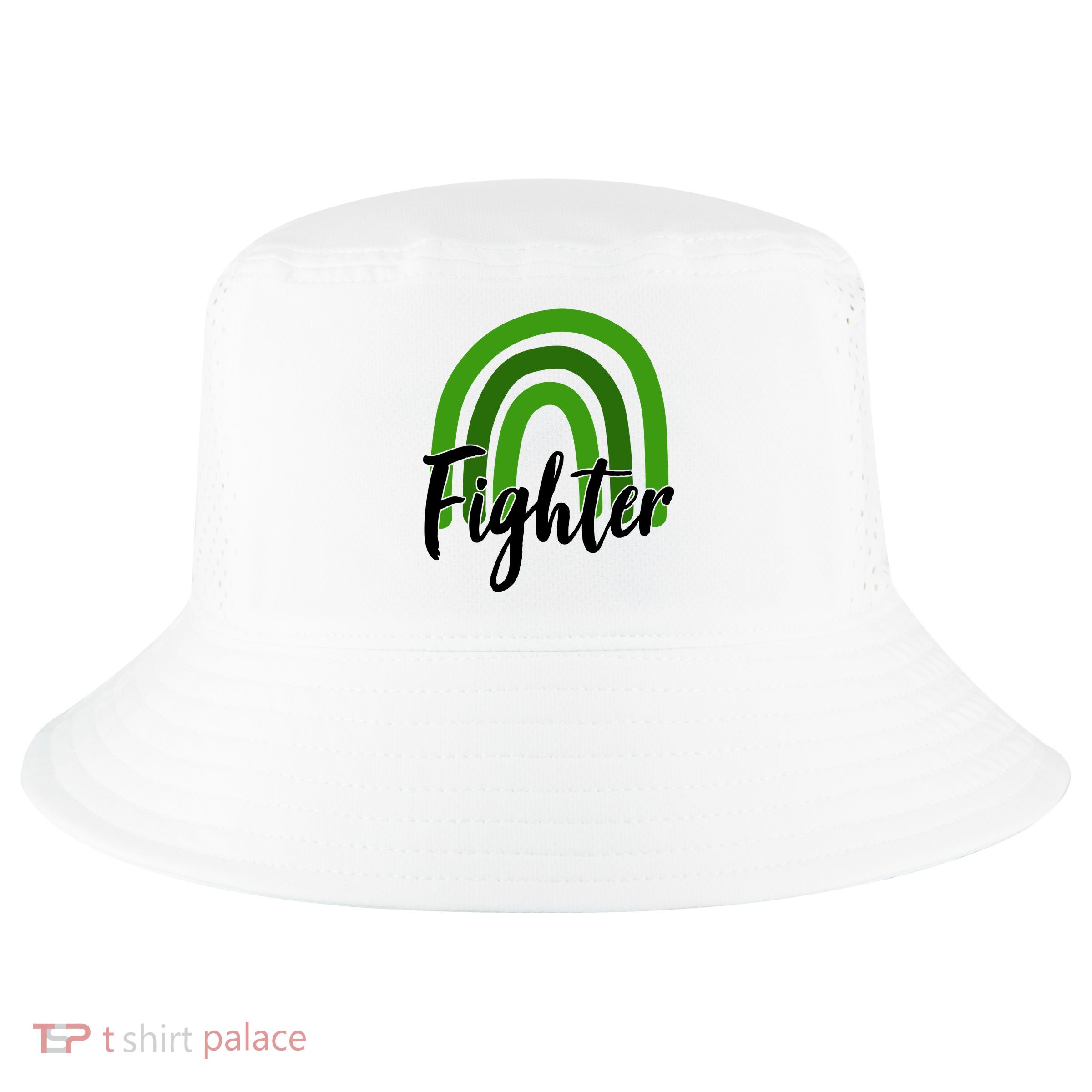 Fighter Mental Health Awareness Rainbow Cool Comfort Performance Bucket Hat