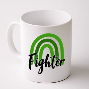 Fighter Mental Health Awareness Rainbow Coffee Mug