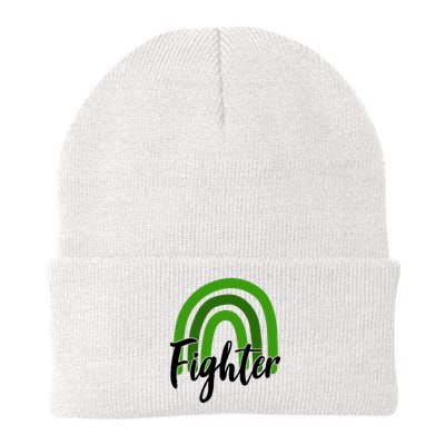 Fighter Mental Health Awareness Rainbow Beanie