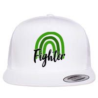 Fighter Mental Health Awareness Rainbow Flatbill Hat