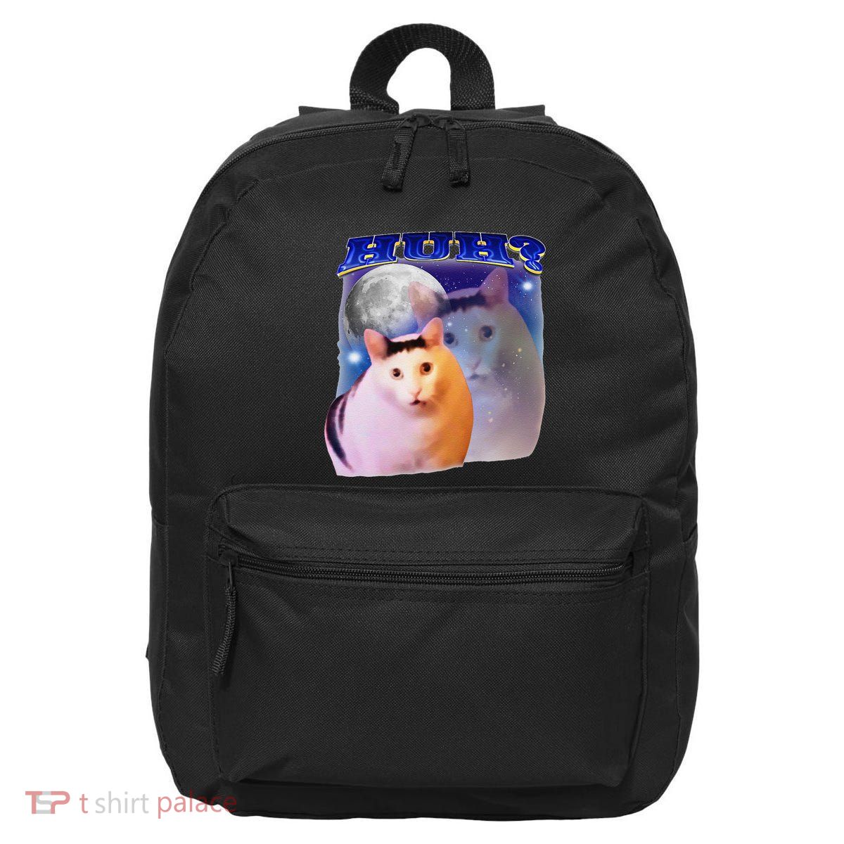 Funny Meme Huh Cat 16 in Basic Backpack