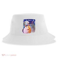 Funny Meme Huh Cat Sustainable Bucket Hat