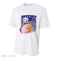 Funny Meme Huh Cat Youth Performance Sprint T-Shirt