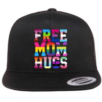 Free Mom Hugs Pride Month Lgbt Flatbill Hat