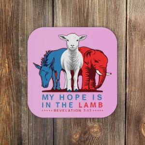 Funny My Hope Is In The Lamb Scripture Elephant Donkey Coaster