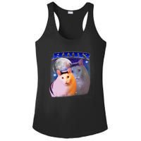 Funny Meme Huh Cat Funny Meme Huh Cat Friend Ladies PosiCharge Competitor Racerback Tank