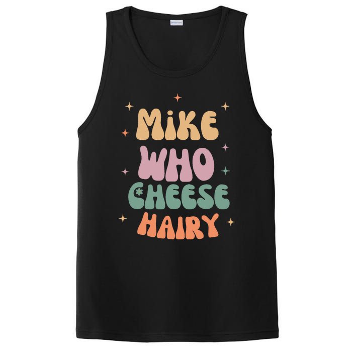 Funny Meme Humor Mike Who Cheese Hairy PosiCharge Competitor Tank