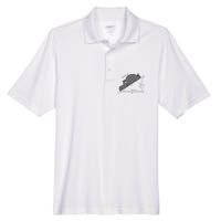 Funny Math Humor Hippotenuse Hypotenuse Funny Men's Origin Performance Pique Polo