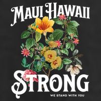 Floral Maui Hawaii Strong We Stand With Maui 11oz C Handle Ceramic Mug