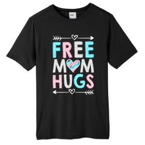 Free Mom Hugs Lgbt Pride Parades Rainbow Flag Gift Tall Fusion ChromaSoft Performance T-Shirt