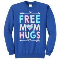 Free Mom Hugs Lgbt Pride Parades Rainbow Flag Gift Tall Sweatshirt