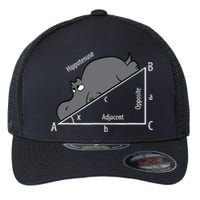 Funny Math Humor Hippotenuse Hypotenuse Funny Flexfit Unipanel Trucker Cap