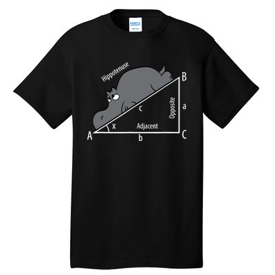 Funny Math Humor Hippotenuse Hypotenuse Funny Tall T-Shirt