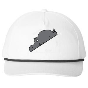 Funny Math Humor Hippotenuse Hypotenuse Funny Snapback Five-Panel Rope Hat