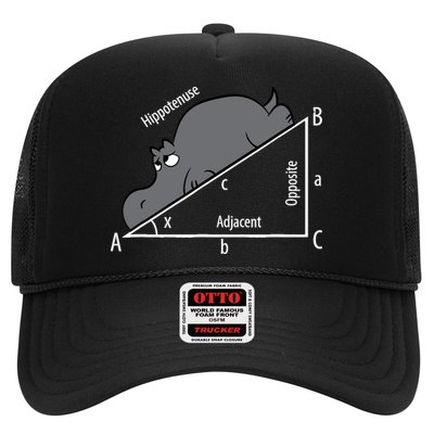 Funny Math Humor Hippotenuse Hypotenuse Funny Trucker Hat