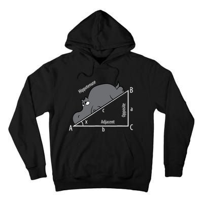 Funny Math Humor Hippotenuse Hypotenuse Funny Tall Hoodie