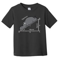 Funny Math Humor Hippotenuse Hypotenuse Funny Toddler T-Shirt