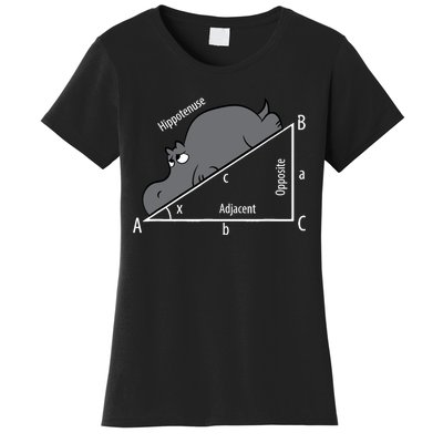 Funny Math Humor Hippotenuse Hypotenuse Funny Women's T-Shirt