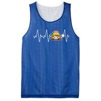 Family Matching Heartbeat Nurse Elf Holiday Christmas Gift Mesh Reversible Basketball Jersey Tank