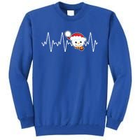 Family Matching Heartbeat Nurse Snow Holiday Christmas Great Gift Tall Sweatshirt