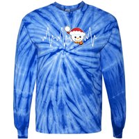 Family Matching Heartbeat Nurse Snow Holiday Christmas Great Gift Tie-Dye Long Sleeve Shirt