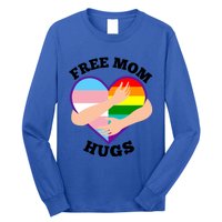 Free Mom Hugs Rainbow And Flag Heart Pride Lgbtq Great Gift Long Sleeve Shirt