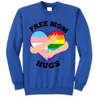 Free Mom Hugs Rainbow And Flag Heart Pride Lgbtq Great Gift Sweatshirt