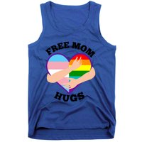 Free Mom Hugs Rainbow And Flag Heart Pride Lgbtq Great Gift Tank Top