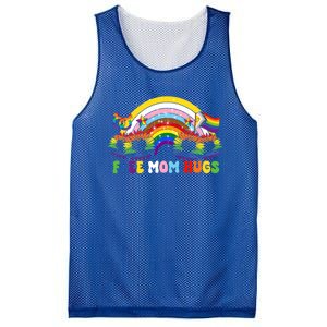 Free Mom Hugs Rainbow Lgbt Lesbian Pride Meaningful Gift Mesh Reversible Basketball Jersey Tank